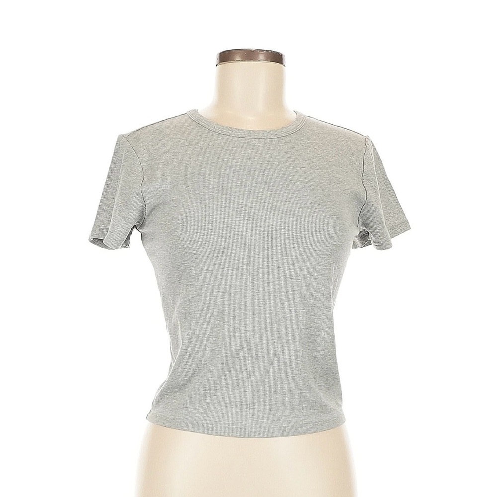 Athleta grey ribbed women’s tee